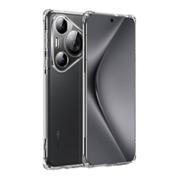 斯泰克 适用华为pura70pro手机壳 HUAWEI P70Pro+轻薄全包透明气囊防摔保护套亲肤TPU软壳简约款男女 p70pro❤️镜头全包❤️气囊防摔