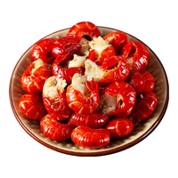 一虾一世界净重无冰衣冻小龙虾尾 新鲜活剥去头冷冻麻辣虾尾 熟冻非即食虾球 大号5斤 发5袋（约120只/斤）