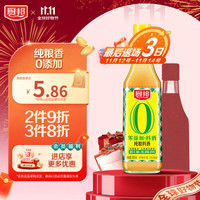 厨邦 料酒零添加料酒纯粮酿造 蒸煮红烧腌制炒菜去腥解腻调味料500ml