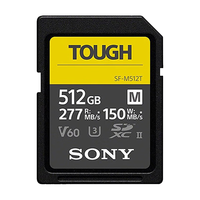 索尼 SONY内存卡三防卡U3高速SD卡TOUGH存储卡V90V60适a7r4a/3a/a7m3 三防卡M系列512G