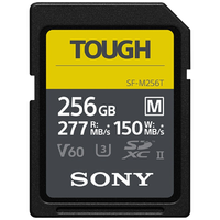 索尼 SONY内存卡三防卡U3高速SD卡TOUGH存储卡V90V60适a7r4a/3a/a7m3 三防卡M系列256G