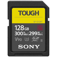 索尼 SONY内存卡三防卡U3高速SD卡TOUGH存储卡V90V60适a7r4a/3a/a7m3 三防卡G系列128G