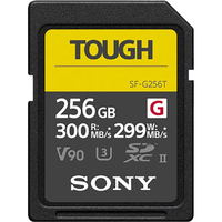 索尼 SONY内存卡三防卡U3高速SD卡TOUGH存储卡V90V60适a7r4a/3a/a7m3 G系列256G