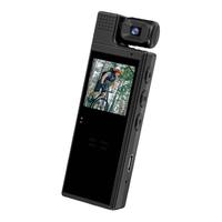 执法记录仪4K高清夜视现场录像录音笔摄像机暗挂胸前佩戴运动相机