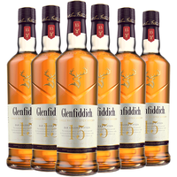 88VIP：Glenfiddich 15年 单一麦芽威士忌 700ml×6瓶