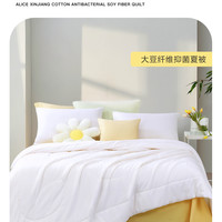 圣之花 St.fiore 大豆纤维被 抑菌夏凉被 230*229cm 浅橙