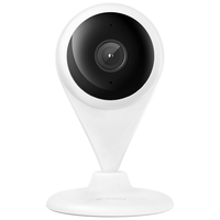 360家用摄像头监控器300万像素小水滴2K网络wifi高清红外夜视手机远程无死角智能摄像机 64G存储卡套餐 小水滴AC1P简易安装