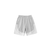 巴厘小猪宝宝短裤夏季薄款婴儿五分裤女童中裤男童休闲裤儿童 白灰 90 cm 90cm