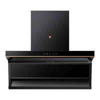 云米 抽油烟机大黑翼家用顶侧双吸大吸力24风量一级能效CXW-330-VK716A