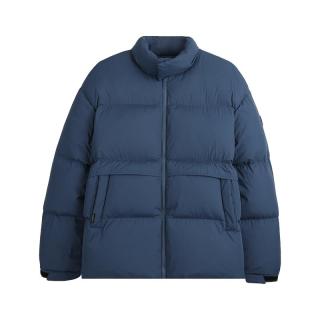 【面包服】羽绒服男纯色基础款立领短款加厚羽绒服男