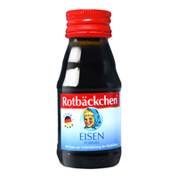 德国rotbackchen铁源Plus口服液铁剂营养液维生素VC+D 60ml