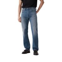 Levi's李维斯25年秋冬男士四季恒温美式505标准直筒牛仔裤 浅蓝 30/32