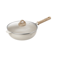 Joyoung 九阳 CF32-C505(LB) 炒锅(32cm、不粘、麦饭石)