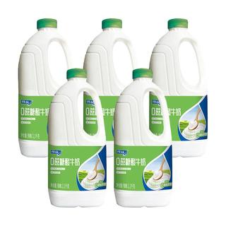 得益 无蔗糖 风味酸牛奶 1.1kg*2桶