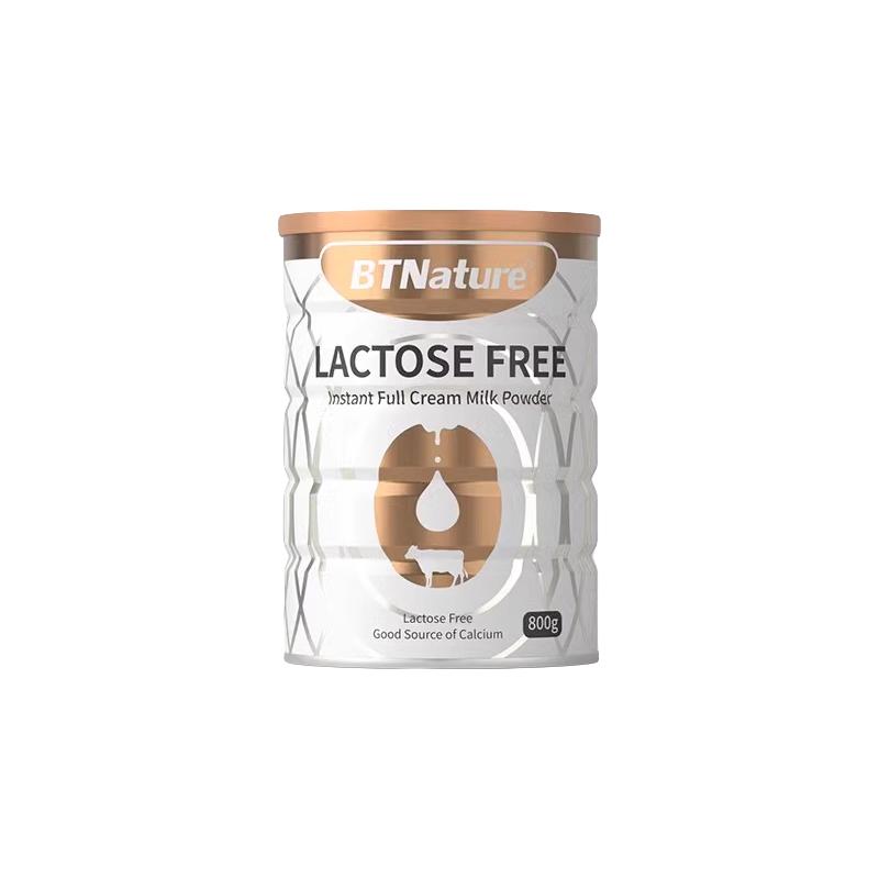  BTNature 零0不含乳糖 无乳糖奶粉  罐装 800.0g 1罐