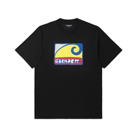 Carhartt WIP短袖T恤男装卡通风LOGO印花图案卡哈特23I122L