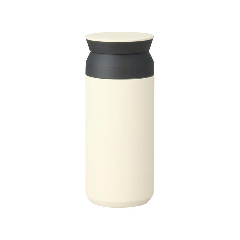 日本Kinto TRAVE TUMBLER 保温杯/随行杯不锈钢咖啡杯水杯 情侣水杯男女杯子PO 白色 500ml