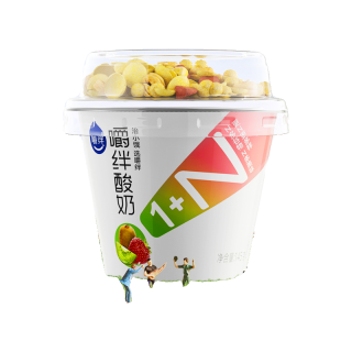 嚼绊 嚼拌酸奶谷物杯205g*4杯