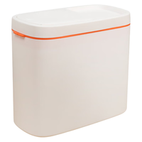 BELO 垃圾桶带盖卫生桶3L 翻盖款