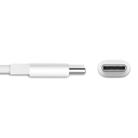 D8 原装Type-C转Type-C数据线 PD快充数据线充电线适用苹果Macbook 小米/华为mate20/平板1米 白色