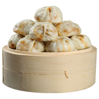 蒸来思塖州风味老面小笼包手工鲜肉包早餐包子速冻半成品方便速食懒人 鲜肉包2袋共40个【尝鲜】