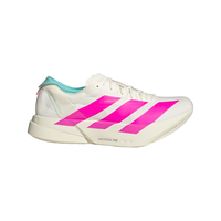 adidas ADIZERO ADIOS PRO 4北京马拉松配色碳柱跑鞋阿迪达斯   汉玉白/亮粉色/闪光蓝   44