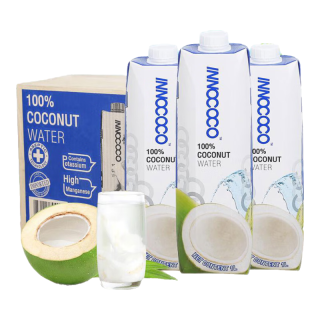 INNOCOCO 泰国原装进口椰子水 1L*12瓶