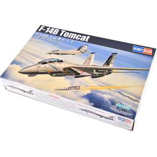 小号手 TRUMPETER1/72美国F14B“雄猫”战斗机 拼装飞机模型80277