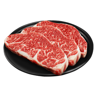 WALMSON 澳洲和牛M6-M7上脑边牛排540g 谷饲原切牛肉 冷冻生鲜 送礼 礼袋