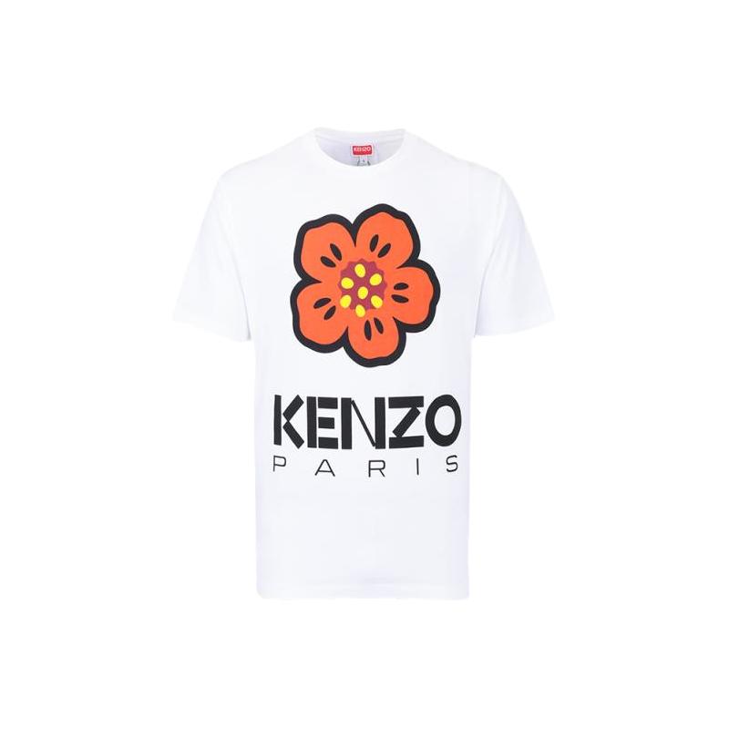  KENZO/凯卓 花朵设计 男士T恤