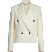 限尺码：ochirly 春装 戗驳领宽松休闲箱型通勤西装外套女