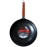 PEARL LIFE 珍珠生活 GP-8 无涂层不粘锅 炒锅 30cm 黑色 带盖