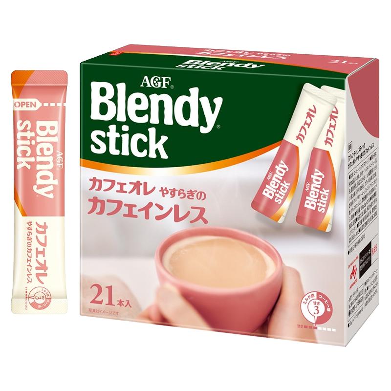 Blendy 速溶咖啡欧蕾 低咖啡因 9g*21条