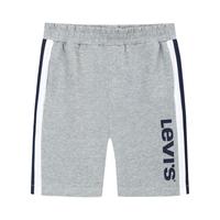 Levi's 李维斯童装男童针织短裤夏季儿童学院风撞色裤子 花纱灰 150 /63 【身高140-152cm】