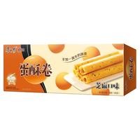 康师傅3+2芝麻味蛋酥卷鸡蛋卷108g*1盒饼干早餐办公室休闲零食