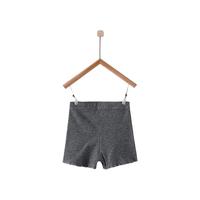 童泰夏季儿童衣服1-4岁婴儿女宝宝高弹短裤打底裤 深灰 90 cm 90cm
