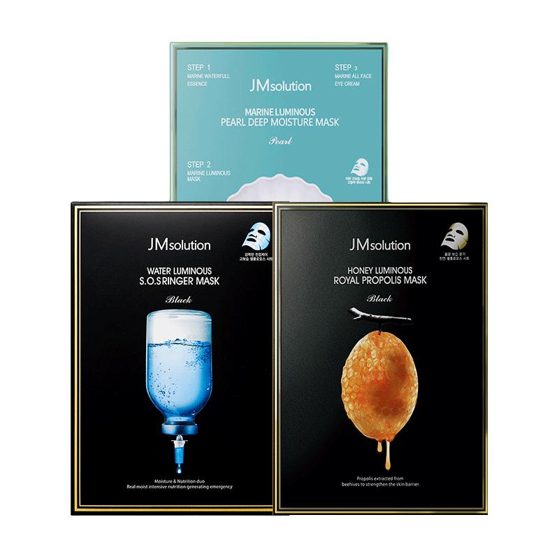 肌司研 JMsolution【囤货精选】急救珍珠蜂胶面膜30片 保湿滋养深层呵护改善肌肤