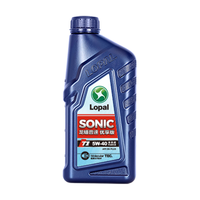 龙蟠SONIC音速T1全合成机油5W40润滑油SN+级汽油汽车发动机油通用 1L SONIC恒净智护 T1 5W-40 SN+