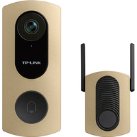 TP-LINK 普联 可视门铃摄像头家用监控智能摄像机电子猫眼智能门铃无线wifi访客识别视频通话超清夜视