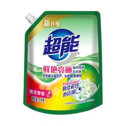 超能 洗衣液低泡天然椰油4斤