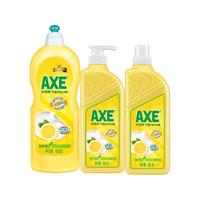 /斧头 AXE洗洁精家用家庭装不伤手去油污除油果蔬小瓶大桶食品3
