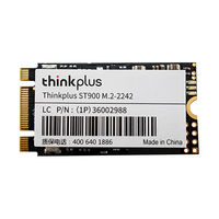 联想thinkplus SSD固态硬盘 ST900系列 M.2 2242 256GB (NGFF/SATA协议) 笔记本台式机电脑硬盘