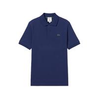 法国拉科斯特 LACOSTE装春夏纯色宽松翻领短袖T恤POLO衫