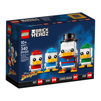 LEGO 乐高 BrickHeadz方头仔系列 40477 史高治、辉儿、杜儿和路儿