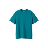 無印良品 MUJI 無印良品  男式 天竺织圆领短袖T恤男士打底衫男款夏季AB1MIA4S 绿色 XS (160/80A)