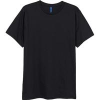 HM男装T恤2024夏季简约圆领短袖舒适纯棉纯色打底衫0685816