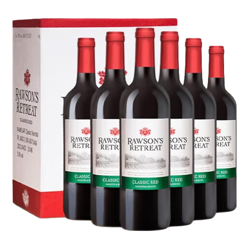  洛神山庄 Rawson’s Retreat 山庄红葡萄酒原箱装750mL 6瓶