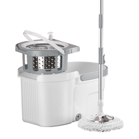 太太乐 大号分离旋转拖把桶 免手洗自动甩干脱水双驱动好神拖吸水墩布免