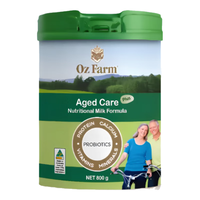 澳滋 Oz Farm中老年营养乳粉800g高钙无蔗糖含乳铁蛋白