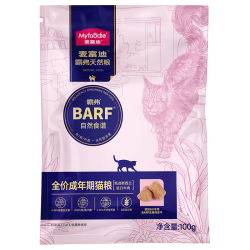 麦富迪 猫粮barf生骨肉冻干双拼粮天然鲜肉营养无谷粮 牛肉 鳕鱼成猫粮100g